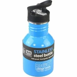 360° degrees Stainless Drink Bottle 350ml Kids sky blue