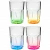 Brunner Octoglass Color Drinking Glass Set