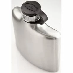 GSI Glacier Stainless 6 Fluid Ounce Hip Flask 177ml -Cups & Mugs Sales Store gsi edelstahl flachmann 175ml 3