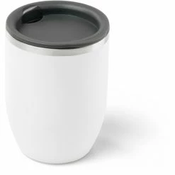 GSI Glacier Stainless 6.5 Fluid Ounce Doppio Mug 192ml milk white