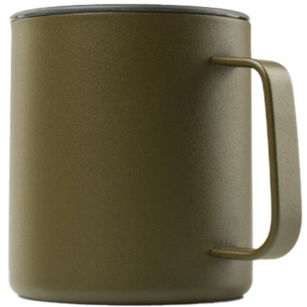 GSI Glacier Stainless 15 Fluid Ounce Camp Cup 444ml olive 2 GSI Glacier Stainless 15 Fluid Ounce Camp Cup 444ml olive - Image 2
