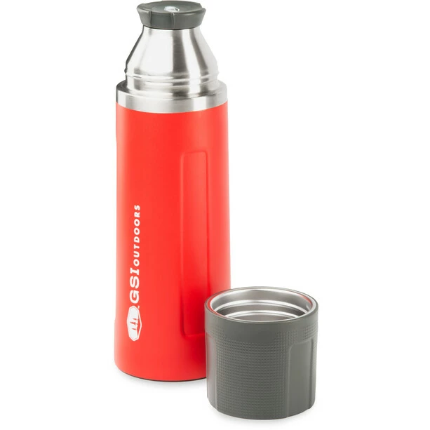 GSI Glacier Stainless Vacuum Bottle 1000ml red 3 GSI Glacier Stainless Vacuum Bottle 1000ml red - Image 3