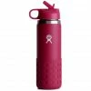 Hydro Flask Wide Mouth Bottle with Sttaw Lid and Boot 591ml Kids snapper