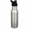Klean Kanteen Classic Narrow Bottle 532ml with Sport Cap brushed stainless