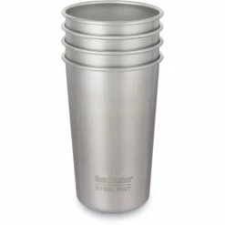 Klean Kanteen Pint Cup 473ml/4 Pieces brushed stainless