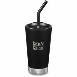 Klean Kanteen Tumbler Mug 473ml Vacuum Insulated shale black (matt)