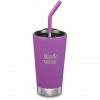 Klean Kanteen Tumbler Mug 473ml Vacuum Insulated berry bright matte