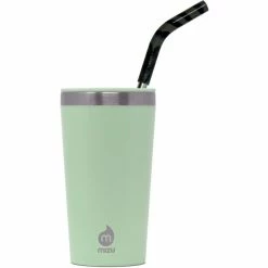 MIZU 16 Enduro LE Tumbler with Grey Straw sea glass