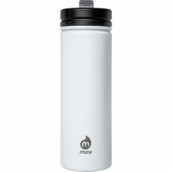 MIZU M9 Bottle with Straw Lid 900ml enduro white
