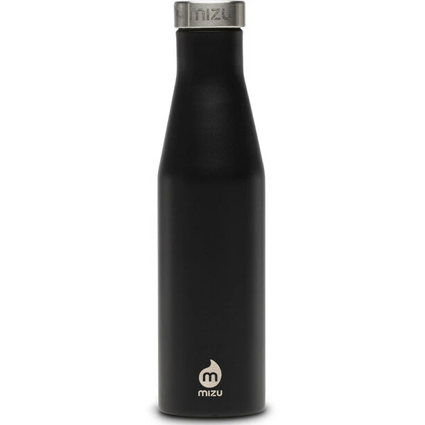 MIZU S6 Insulated Bottle with Stainless Steel Cap 600ml enduro black 1 MIZU S6 Insulated Bottle with Stainless Steel Cap 600ml enduro black