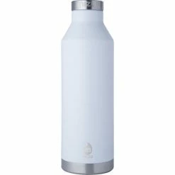 MIZU V8 Insulated Bottle with Stainless Steel Cap 750ml enduro white