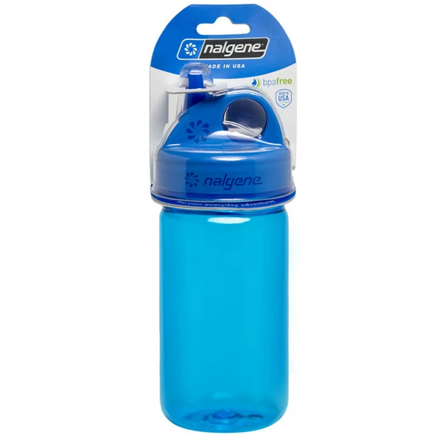 Nalgene Everyday Grip-n-Gulp Bottle 350ml Kids blue 2 Nalgene Everyday Grip-n-Gulp Bottle 350ml Kids blue - Image 2
