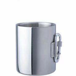 Basic Nature Thermo Cup Carabiner 330ml -Cups & Mugs Sales Store relags 562500 thermobecher karabiner 3