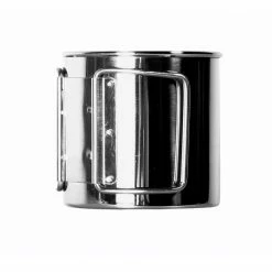 Basic Nature Space Safer Mini Stainless Steel Mug with Folding Handles -Cups & Mugs Sales Store relags edelstahlbecher faltgriff 3