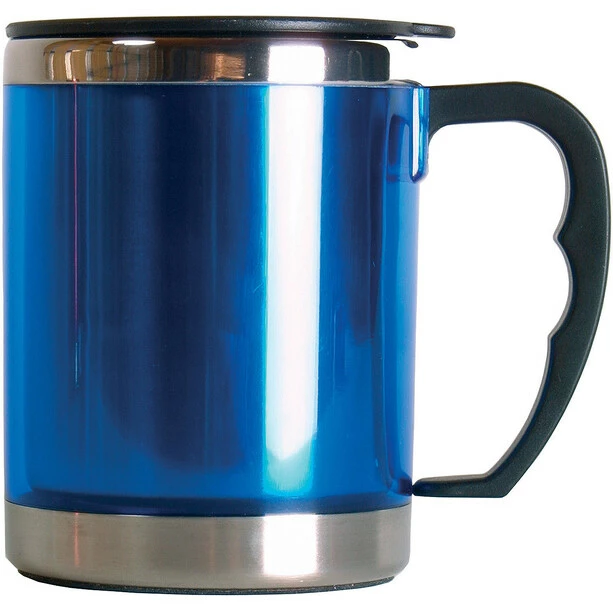 Basic Nature Stainless Steel Thermal Cup 420ml blue 1 Basic Nature Stainless Steel Thermal Cup 420ml blue