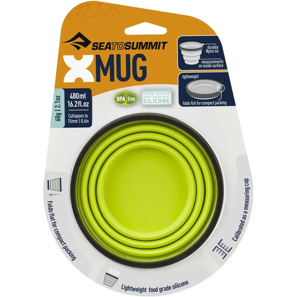 Sea to Summit X-Mug lime 4 Sea to Summit X-Mug lime - Image 4