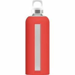 Sigg Star Glass Drinking Bottle 850ml dcarlet