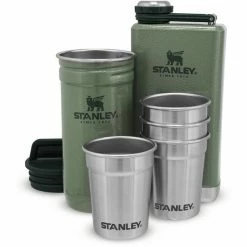 Stanley Adventure Shot & Flask Gift Set 236ml hammertone green