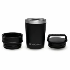 Stanley Shortstack Travel Mug 230ml matte black -Cups & Mugs Sales Store stanley shortstack travel mug 230ml matte black 2