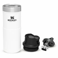 Stanley Trigger-Action Travel Mug 350ml polar white -Cups & Mugs Sales Store stanley trigger action travel mug 350ml polar white 2